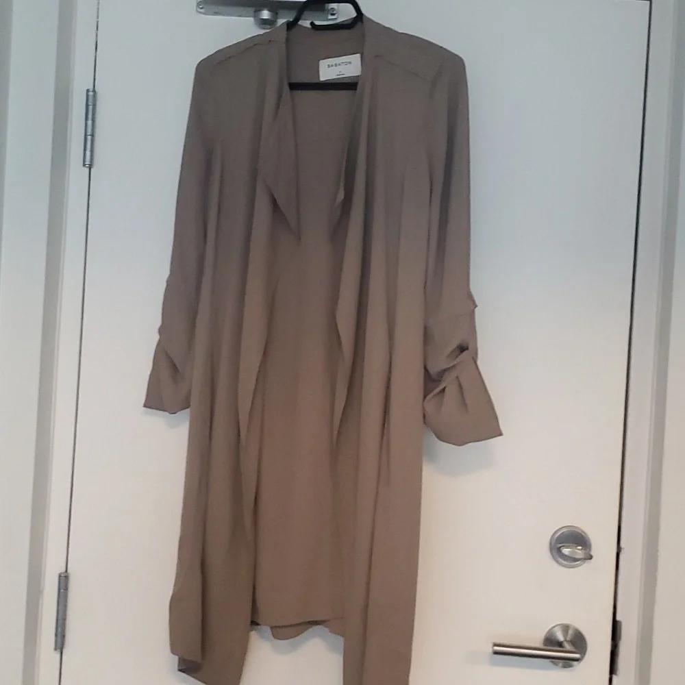 Babaton jacket, size small, tan - Picture 2 of 6